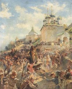 The Appeal Of Minin To The People Of Nizhni Novgorod (study)