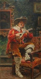 The Singer by Konstantin Egorovich Makovsky