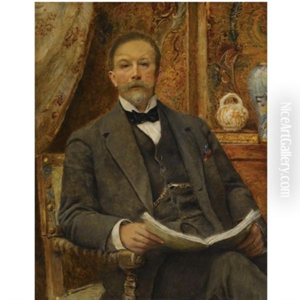 Portrait Of An Elegant Gentleman - view 1