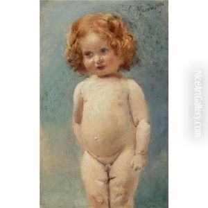 Nude Boy by Konstantin Egorovich Makovsky