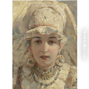 Portrait Of A Young Boyarina