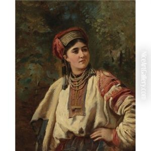 Girl In A National Costume
