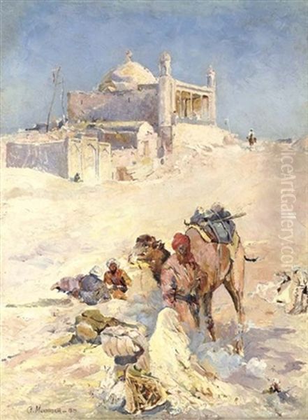 A Central Asian Scene - view 1