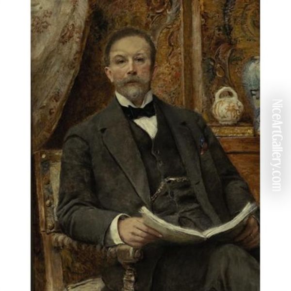 Portrait Of The Composer Caesar Cui - view 1