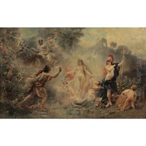 The Judgment Of Paris by Konstantin Egorovich Makovsky
