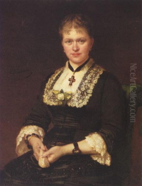 Lady In Mourning - view 1