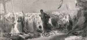 La Grande Ceremonie Des Derviches Hurleurs by Konstantin Egorovich Makovsky