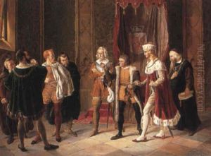 Difficult Negotiations by Konstantin Egorovich Makovsky