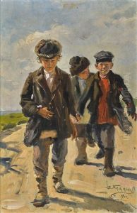 Three Boys by Vladimir Egorovic Makovsky