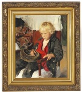 Shurka by Vladimir Egorovic Makovsky