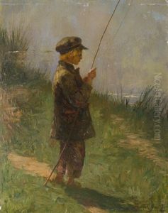 Summer Fishing by Vladimir Egorovic Makovsky