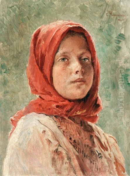 A Peasant Girl - view 1