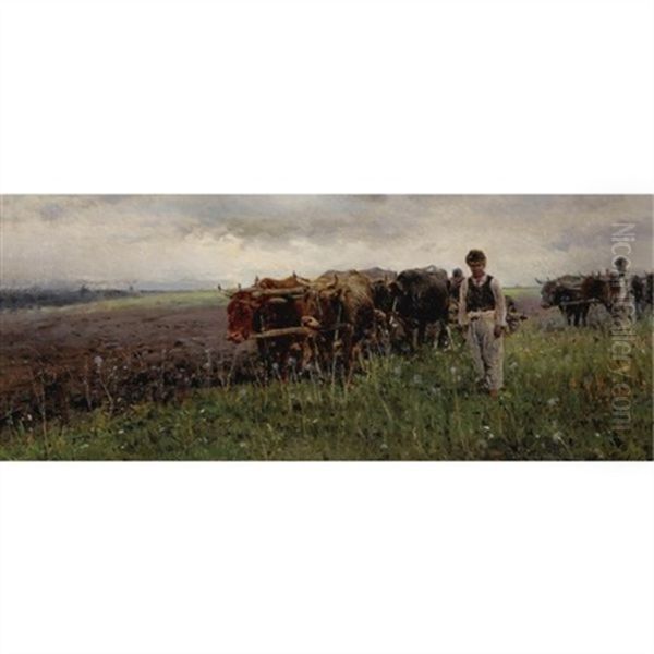 Ploughing The Fields - view 1