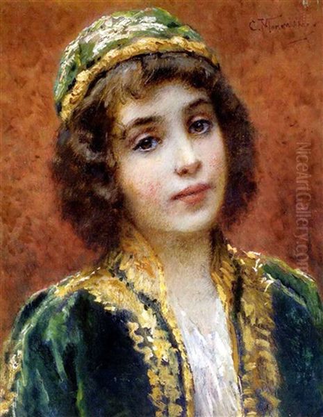 Juhlapukuinen Tytto (girl In Party Dress) - view 1