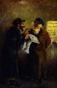 Vaittelevat Vanhukset by Vladimir Egorovic Makovsky