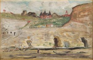 Bretagne Landscape (dinard?) by Tadeusz (Tade) Makowski