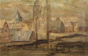 Village Normand (breuilpont) by Tadeusz (Tade) Makowski
