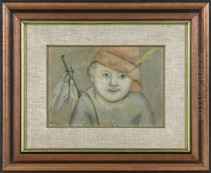 Young Hunter by Tadeusz (Tade) Makowski