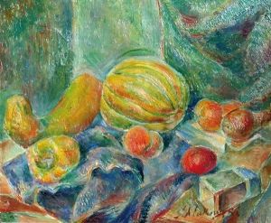 Nature Morte Au Melon