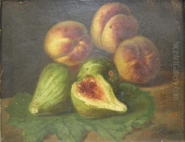 Still Life With Figs And Peaches - view 1
