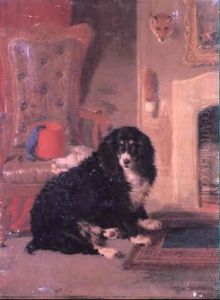 By His Master's Chair by William Malbon