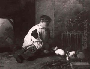 Feeding The Rabbits