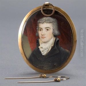 Portrait Of John Mathewson, Jr. by Edward Greene Malbone