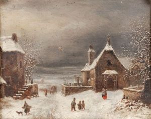 Paysage D'hiver