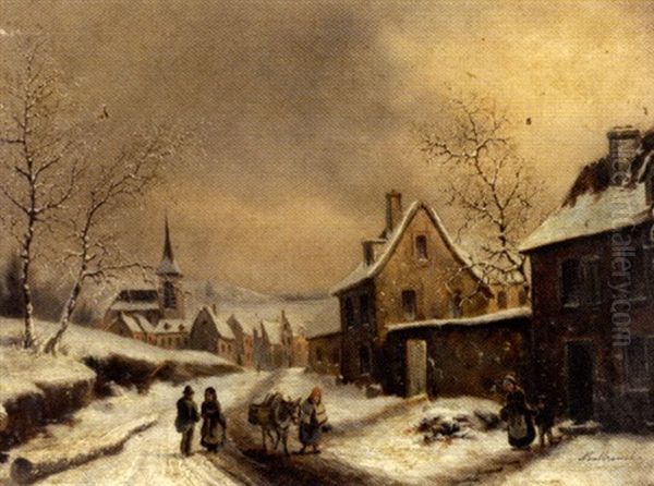 Paysage Sous La Neige - view 1
