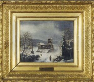Ruines Sous La Neige