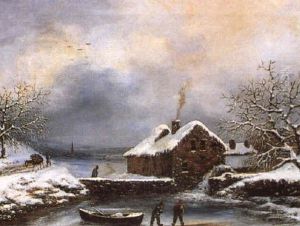 Paysage De Neige