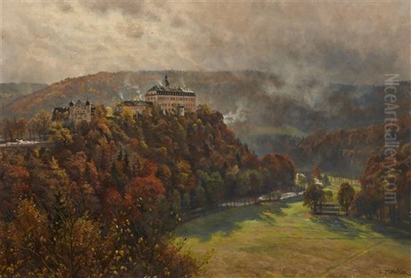 The Castle Schwarzburg In Thuringia - view 1