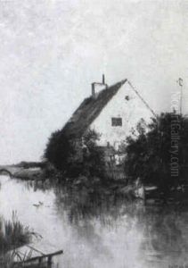 Haus Am Flus by Carl Freiherr Von Malchus