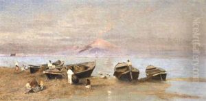 Fischer Vor Neapel by Carl Freiherr Von Malchus