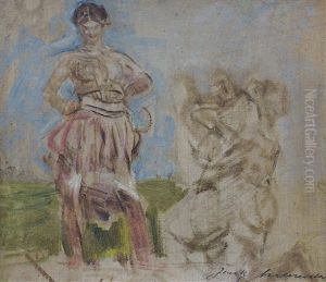 Sketch With Two Figures Sketch With Two Figures