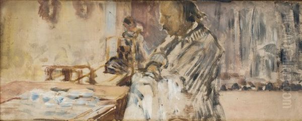 My Life. Sketch For Central Panel Of Triptych - view 1