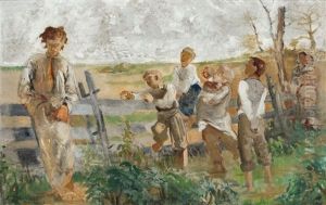 Wspomnienie Mlodosci by Jacek Malczewski