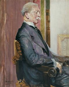 Portrait Of Heinrich Von Angeli