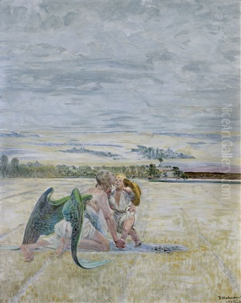 Angel And Shepherd Boy - view 1