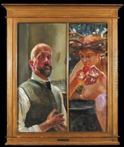 Autoportret Z Meduza (diptych)