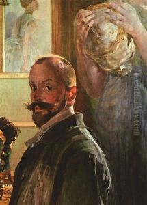 Autoportret Ze Smiercia by Jacek Malczewski