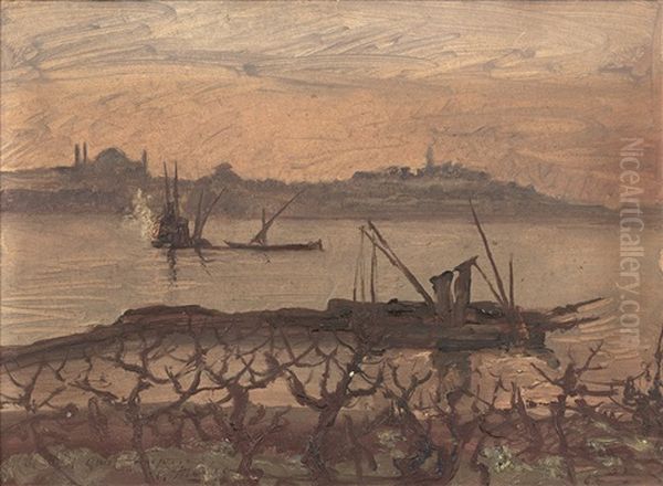 Les Vignes Devant Sainte Sophie, Constantinople - view 1