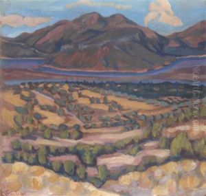 Landscape In The Peloponese by Konstantinos Maleas