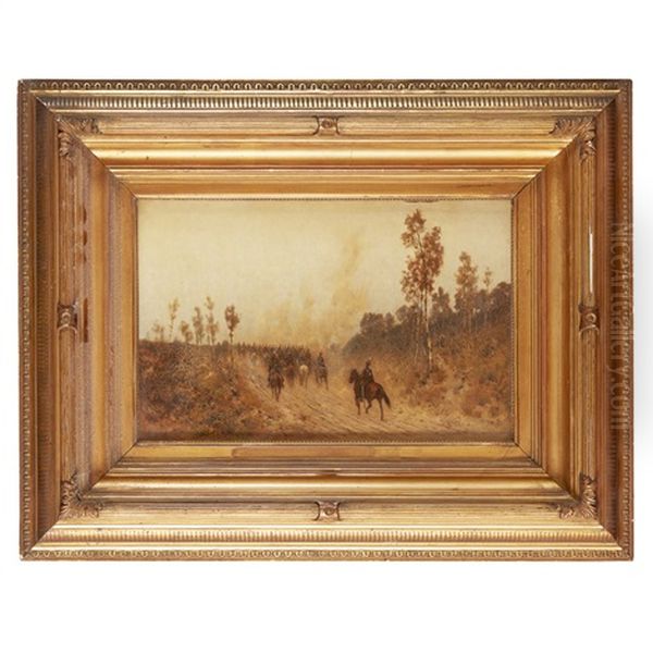 Cavalry Returning Home - view 1