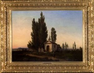 Landscape With A Wayside Shrine
