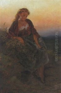 Madchen Am Meeresufer