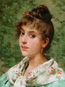 A Beauty With A Shawl