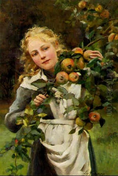 Picking Peaches - view 1