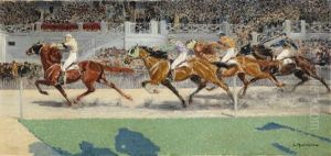 Prix Du President, Vincennes, 1928, Gagnant Cyclone A.m. Dupuis Prix Du President, Vincennes, 1928, Gagnant Cyclone A.m. Dupuis