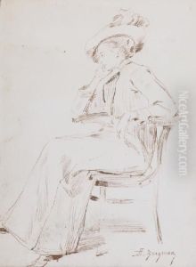 Portret Damy by Stanislaw Wojciech Bergman